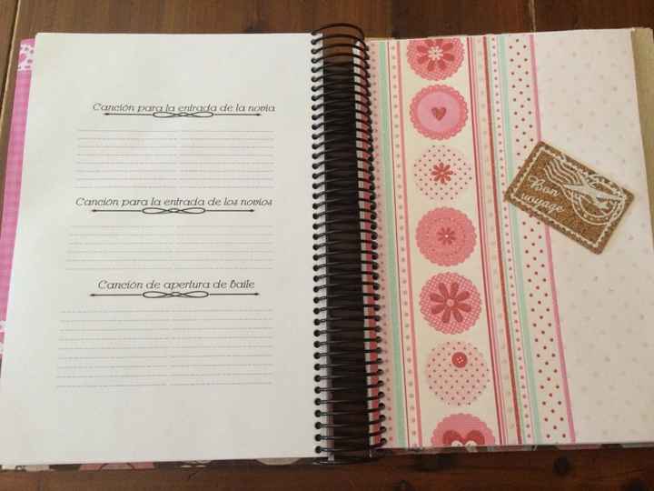Diy-agenda de la novia!! - 1