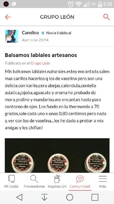 Balsamos labiales - 1