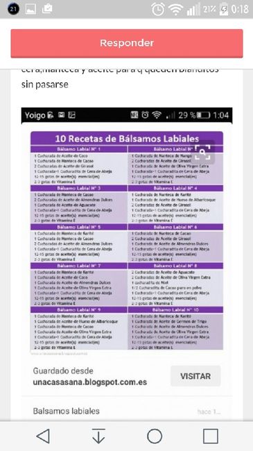 Balsamos labiales - 1