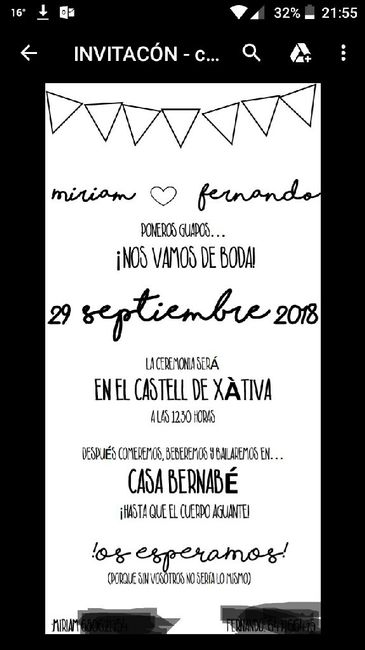  Texto para mis invitaciones - 1