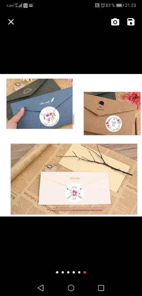 Sobre blanco invitaciones? - 2