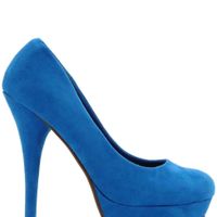 zapato azul