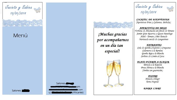 Boceto Menú