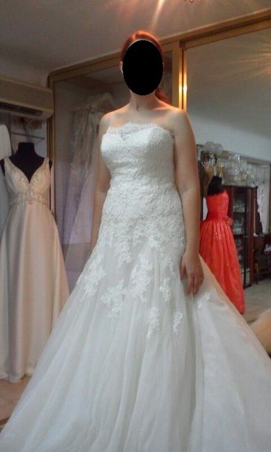 un vestido de los que me probé