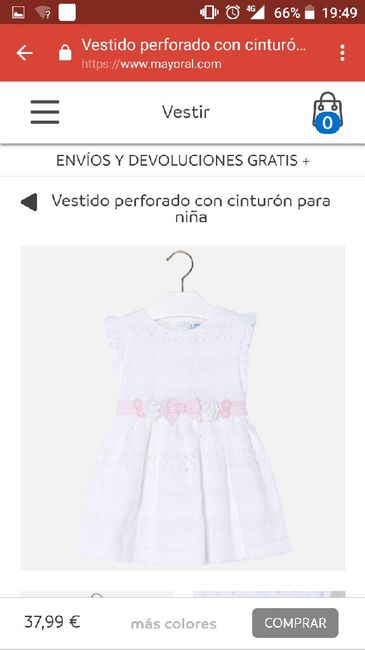 Vestidos niñas baratos?? 3