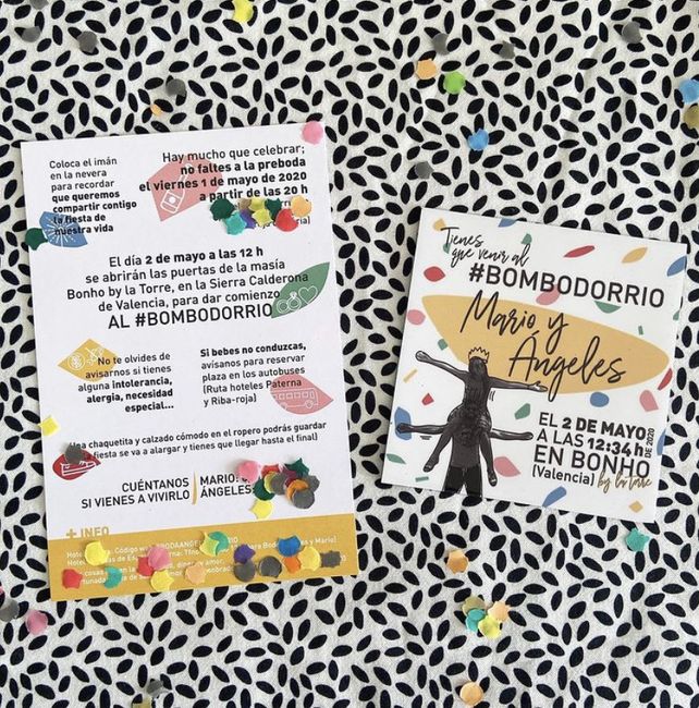 ¿Cómo serán vuestras invitaciones? 💙 2