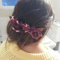 Tocado - prueba de peinado casera 😊 - 3