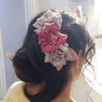 Tocado - prueba de peinado casera 😊 - 4