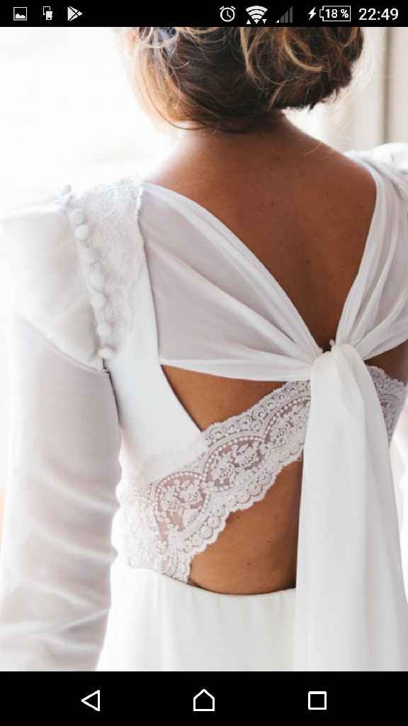 Arreglo del bajo del vestido de novia!!! - 1