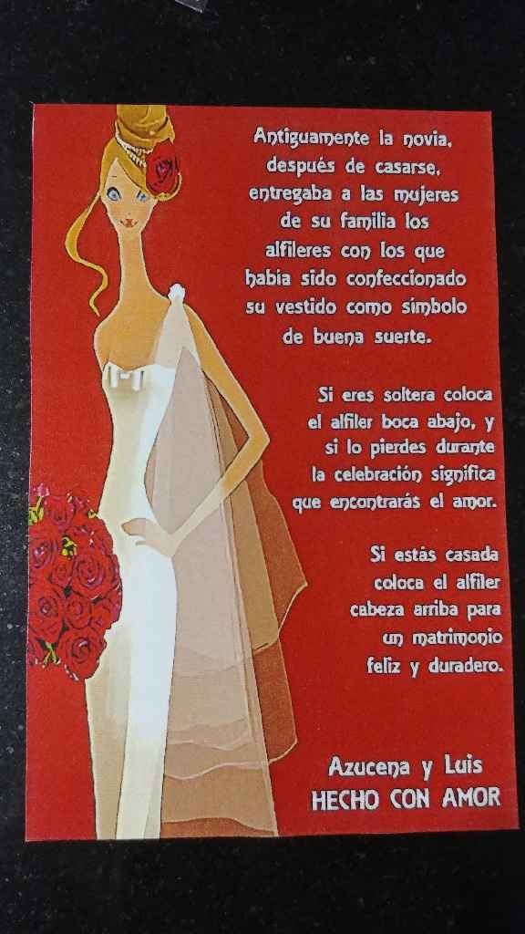 Alfileres boda - 2