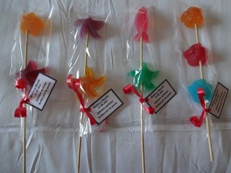 Brochetas de jabones
