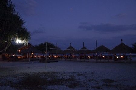 Anochecer en las Gili