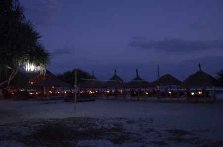 Anochecer en las Gili