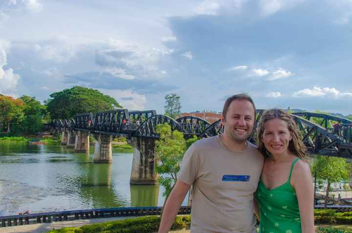 Puente sobre río Kwai