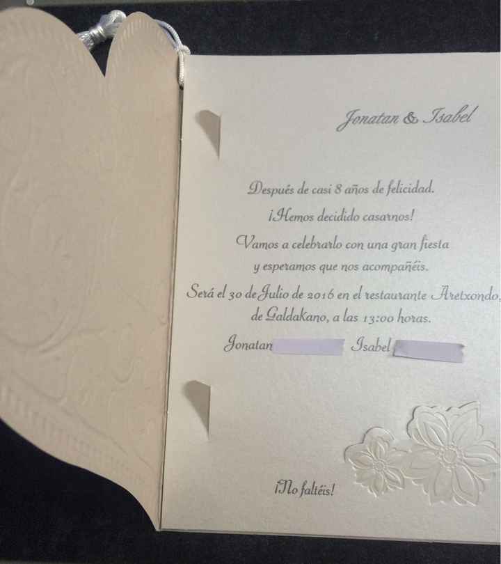 Ayuda con las invitaciones - 2