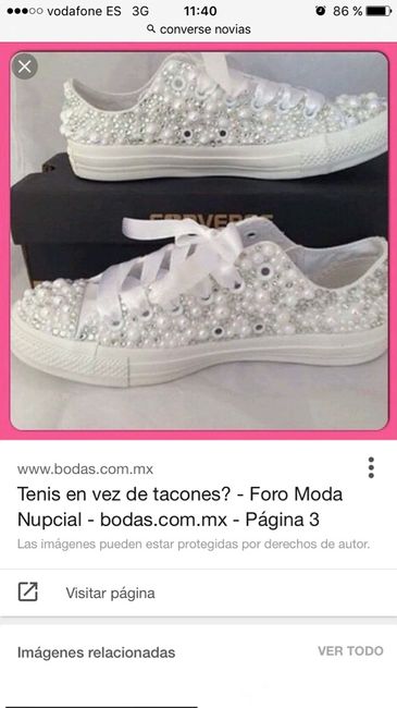 Deportivas novia - 1