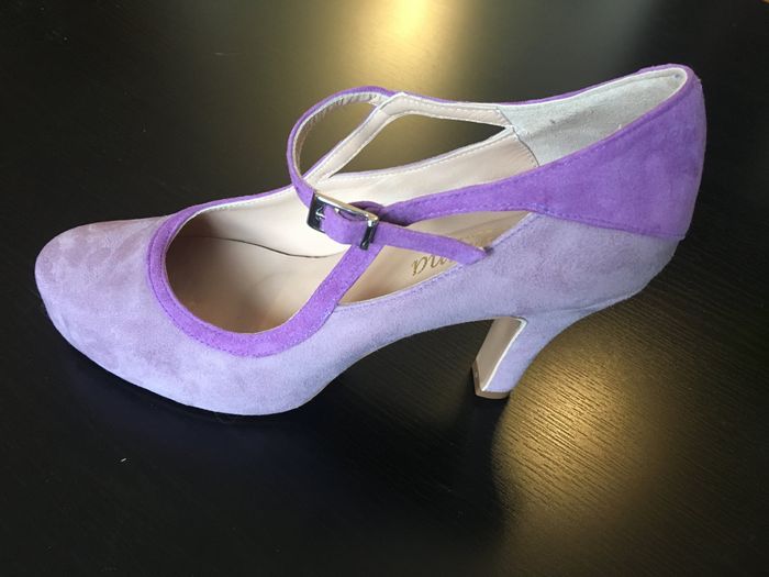 Mis zapatos de novia en tonos morados - 4