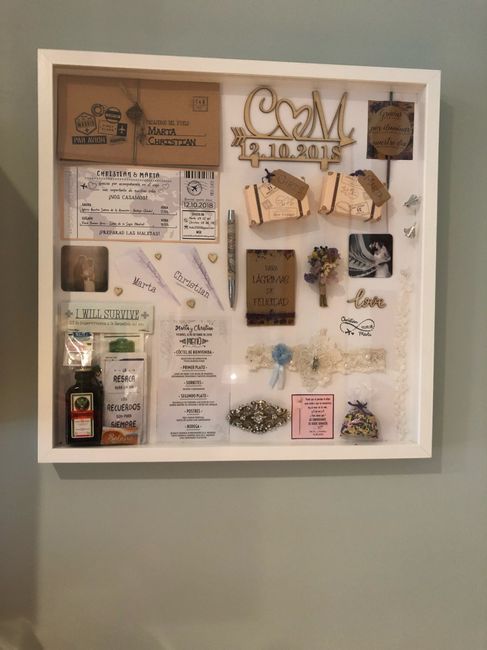 Poner foto de la boda en casa. - 1