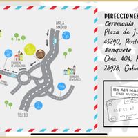 ¡Ayuda! Invitaciones de boda de temática viajera - 2