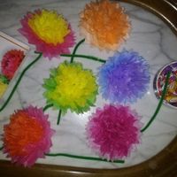 flores de papel