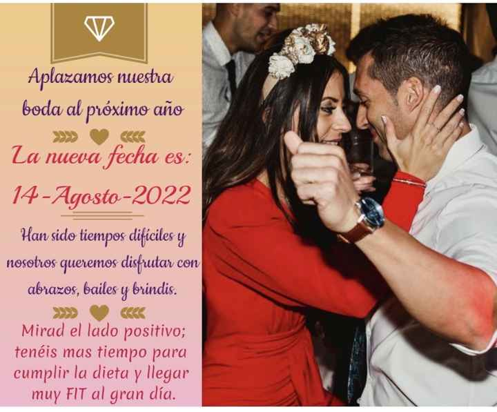 Asi avisamos del aplazamiento - 1
