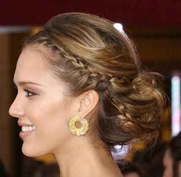 moño jessica alba