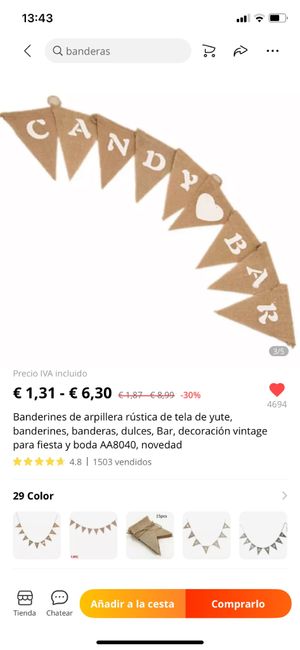 Tarros para candy bar 15