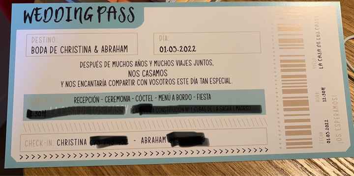 Nuestra invitación - 2