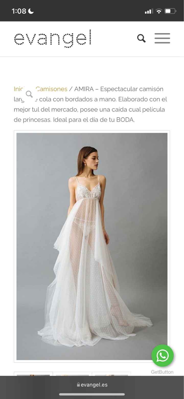 Lencería dia de la Boda. - 1