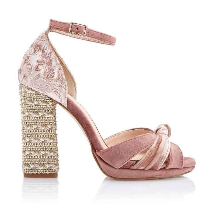 Zapatos de novia rosa 💖 - 2