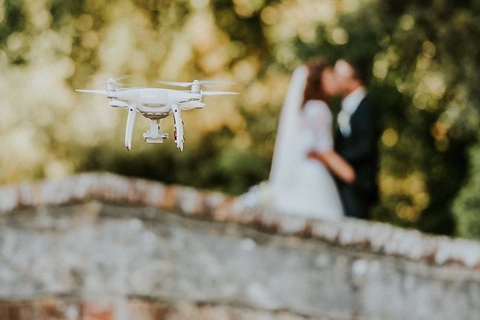 ¿Pondréis un dron en vuestra boda? 1