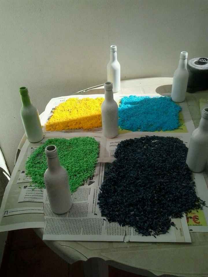 Otra manera de hacer arroz de colores - 10