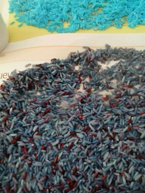 Otra manera de hacer arroz de colores - 7