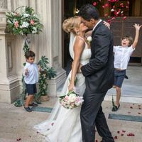 beso recien casados