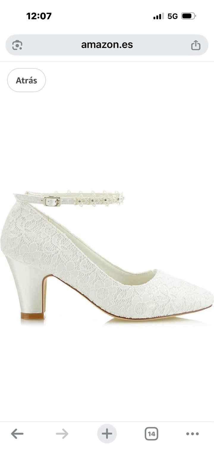 Zapatos de novia de encaje - 1