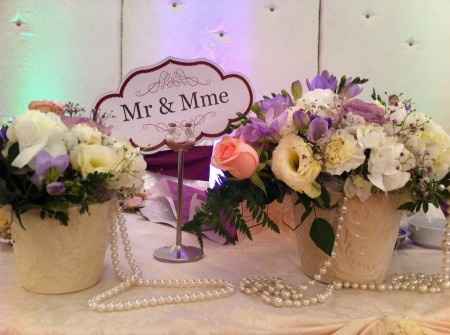 Decoración banquete