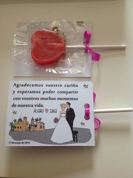 Tarjetas agradecimiento 