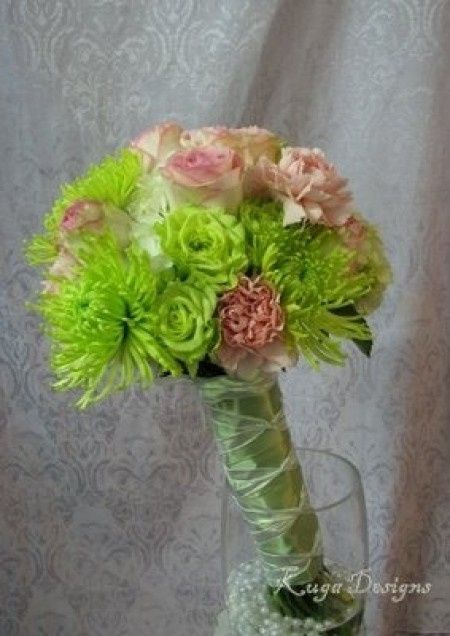 Ramos de novia verdes 
