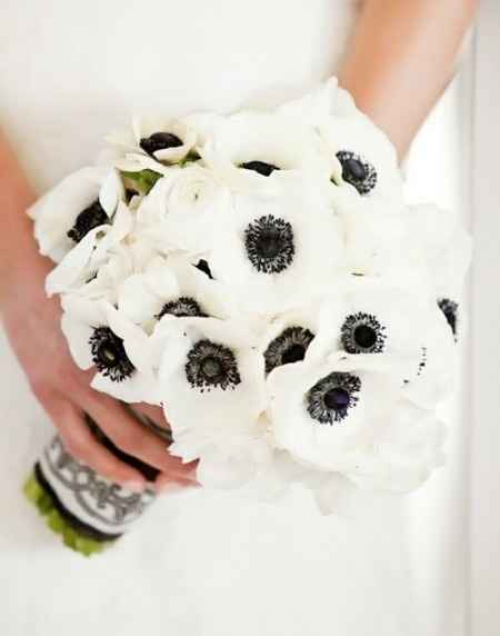 Ramos de novia blancos