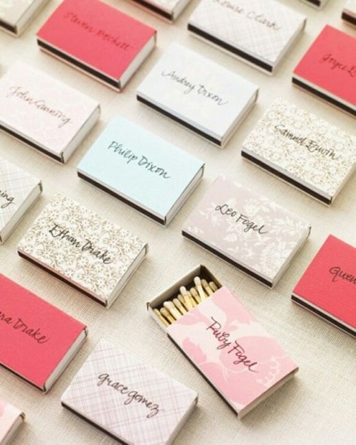 20 inspiraciones para seating plan - 17