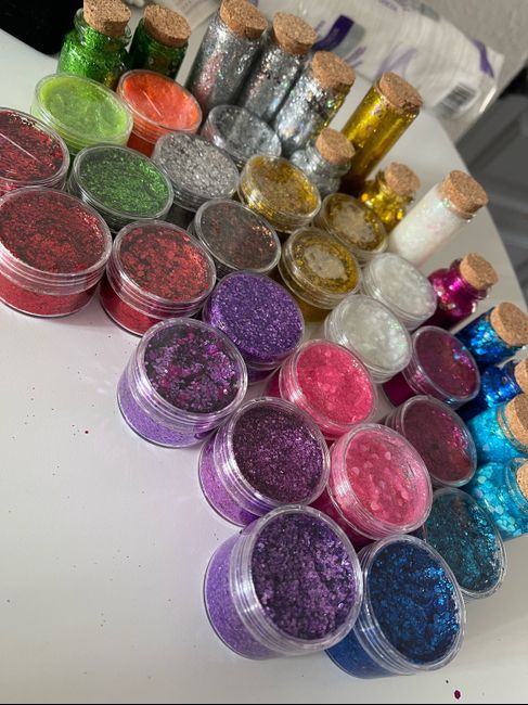 Ideas para hacer Glitter Bar en bodas 3