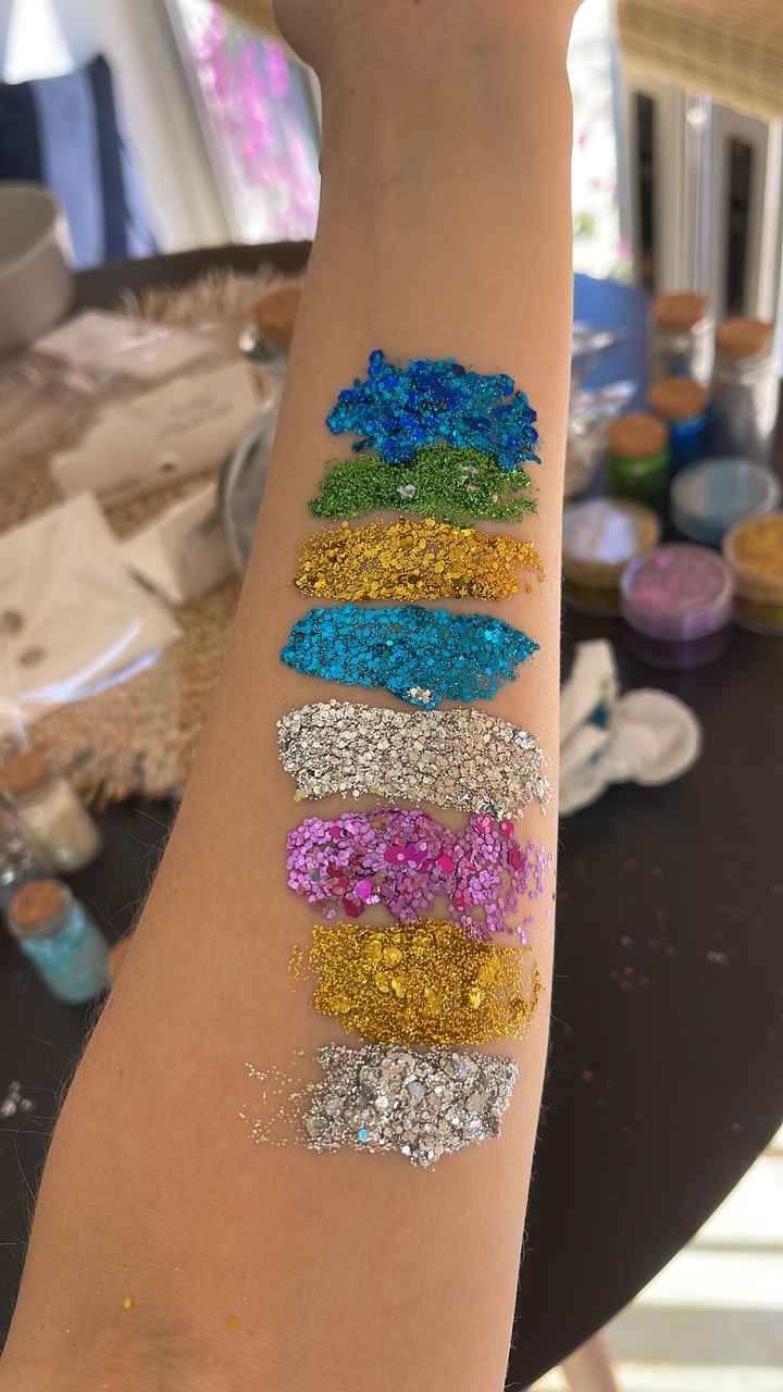 Ideas para hacer Glitter Bar en bodas - 5