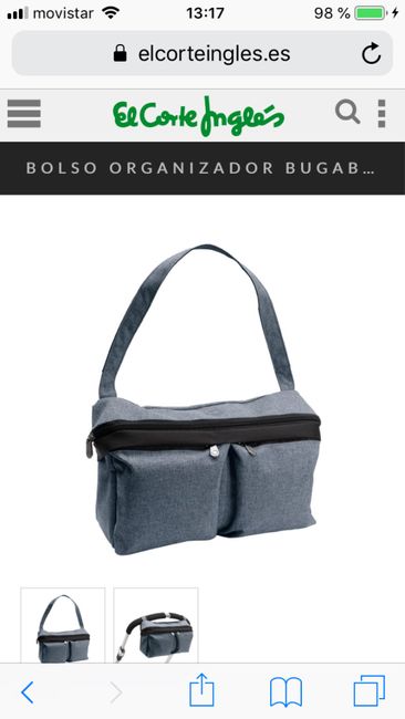 Bolso carrito upababy - 1