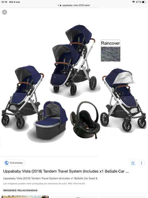 El carro Uppababy Vista 