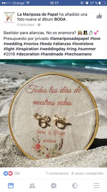Ideas para llevar los anillos - 1