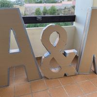 Letras gigantes de cartón - 3