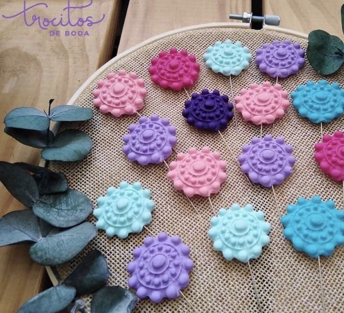 Alfileres en forma de concha - 1