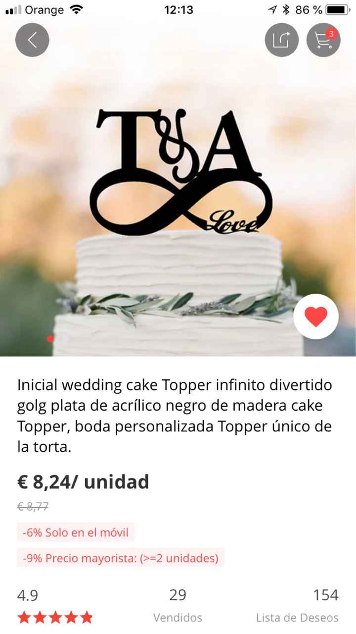 Cake topper de Aliexpress?? - 2