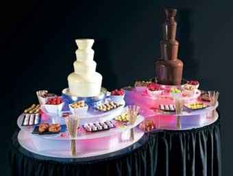 fuente de chocolate