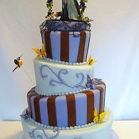 este es el tipo de tarta que quiero para mis muñecos